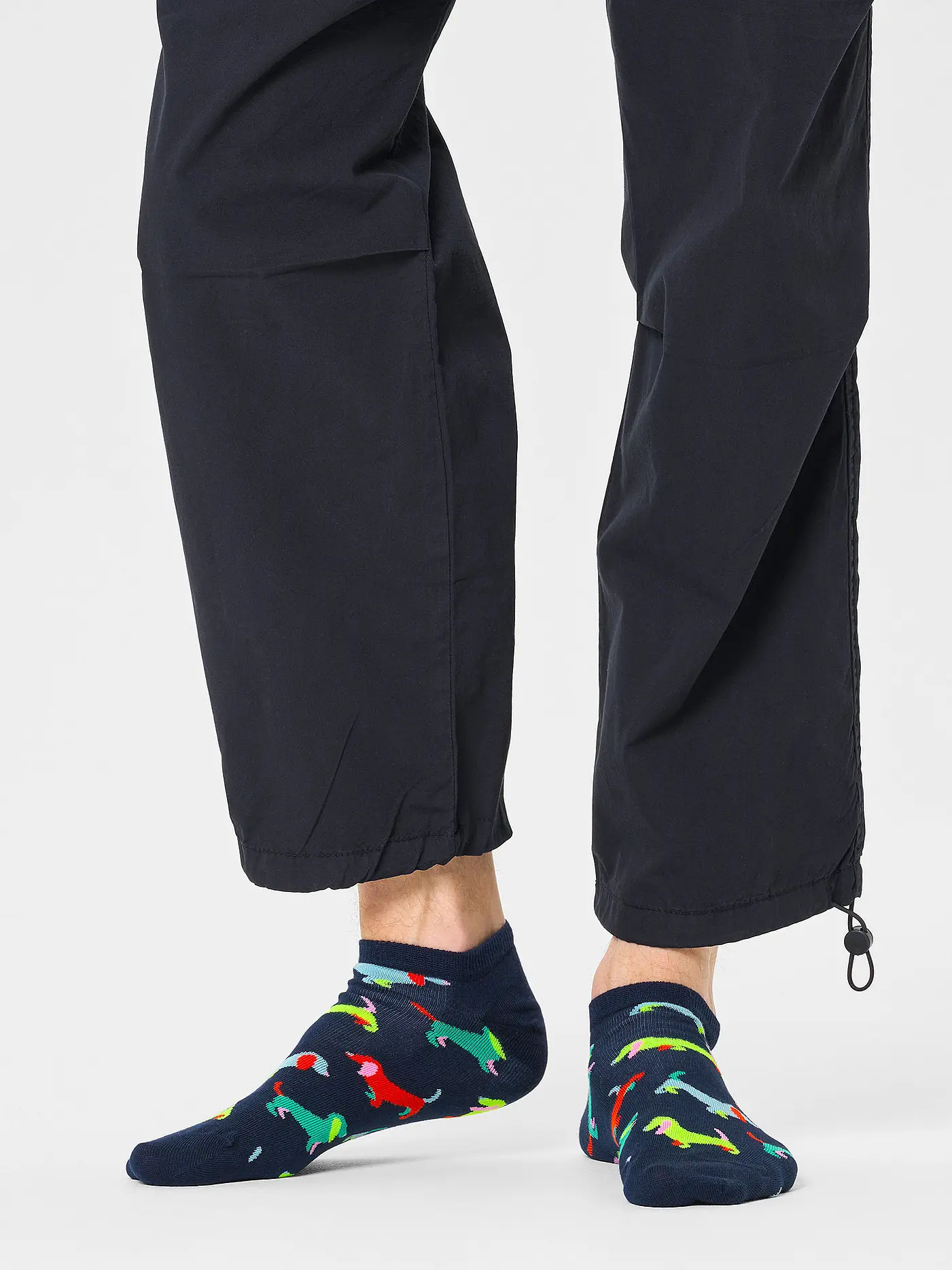 HAPPY SOCKS | Herren Sneaker Socken 41-46 PUPPY LOVE navy | 